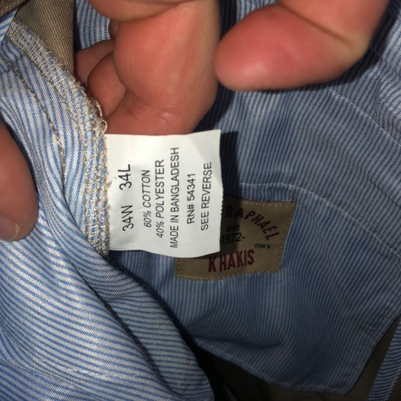 Louis Raphael khakis - Picture 6 of 6